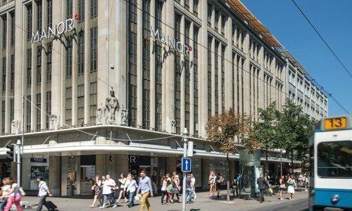 Einstiges Manor-Kaufhaus an der Bahnhofstrasse, Zürich