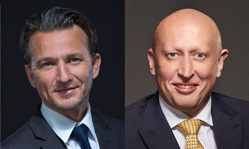 Gil Platteau, Justin Chapman (von links)