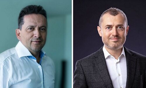 Claudio Cisullo und Victor Capitanu (von links)