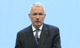 CS-Verwaltungsratspräsident Axel Lehmann