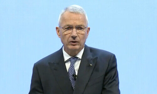 CS-Verwaltungsratspräsident Axel Lehmann