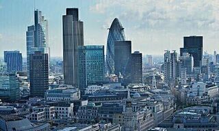 Die City von London mit ihren markanten Hochhäusern. (Bild: Shutterstock)