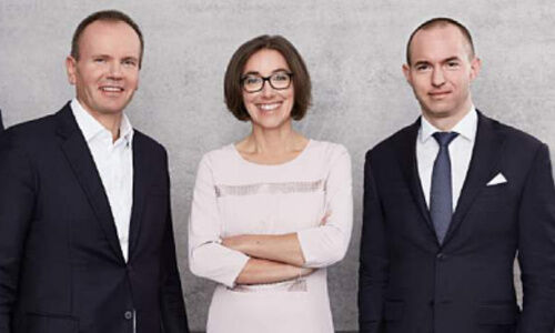 Markus Braun, Jan Marsalek. In der Mitte Wirecard-Produktchefin Susanne Steidl 