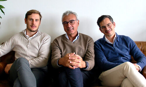 Machen mit eigenem Fonds von sich reden (von links): Guillaume Di Liberatore, Luigi Mantrino und Stefano Tittarelli. (Bild: zVg)