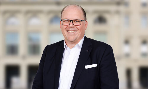 Marcel Oertle, Leiter des Departements Privat- und Geschäftskunden der Berner Kantonalbank sowie neuer Präsident von Myky. (Bild: zVg)