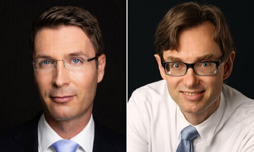 Andreas Arni, Maximilian Martin (von links)