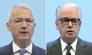 Axel Lehmann, Ulrich Körner (von links, Screenshot der CS-GV)