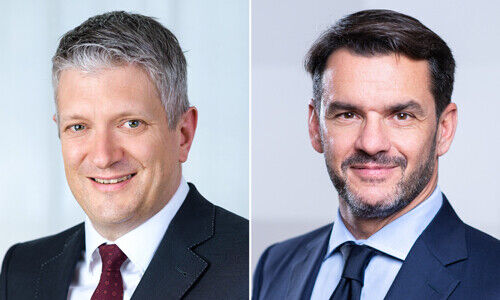 Roger Suter (l.) und Serge Fehr (Bilder: Credit Suisse)