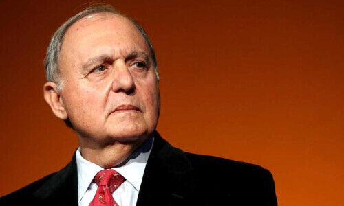 Paolo Savona, presidente della Commissione Nazionale per le Società e la Borsa (CONSOB)