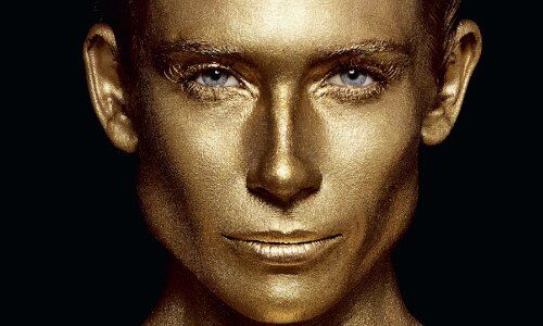 Werbung der Falcon Private Bank: Glamouröse Fassade