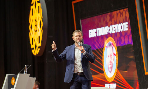 Eric Trump lässt kein gutes Haar am Business der traditionellen Banken. (Archivbild: Shutterstock)