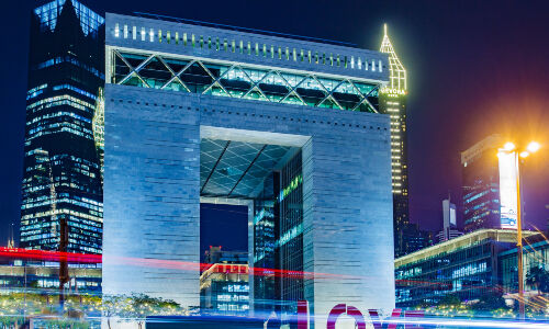 Das Dubai International Financial Center. (Bild: Shutterstock)