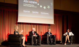 Panel-Diskussion beim ASV-Gala-Dinner 2022 (Bilder: Rebekka Wood)
