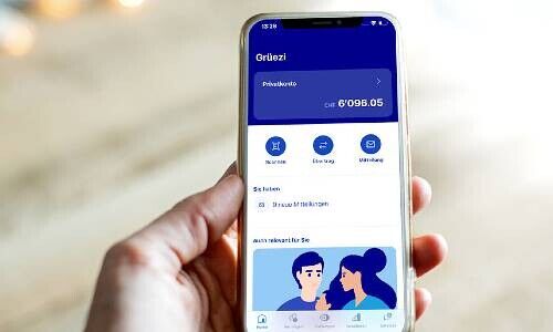 Mobile Banking App der ZKB (Bild: ZKB)