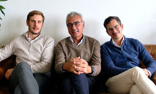 Machen mit eigenem Fonds von sich reden (von links): Guillaume Di Liberatore, Luigi Mantrino und Stefano Tittarelli. (Bild: zVg)