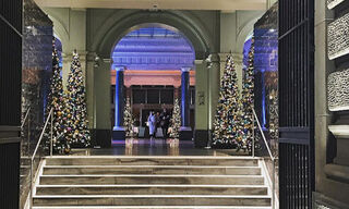 Lichthof in Zürich, Eingang zur Credit Suisse