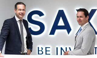 COO Oliver Buomberger (links) und Saxo Bank Schweiz-CEO Stanislav Kostyukhin. (Bild: zVg) 