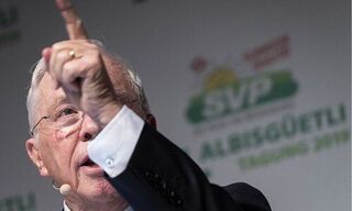 Christoph Blocher (Bild: Keystone)