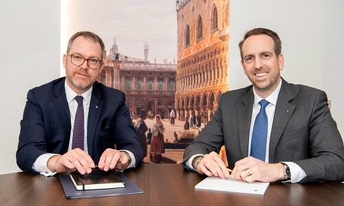 Oliver Pernet (links) und Mike Brun, LGT Vaduz