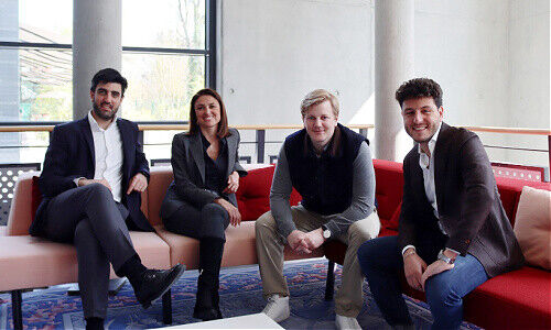 I fondatori: Gianmarco Bonaita, Marion Fogli, Schuyler Weiss und Alessandro Sbrizzi (foto: PD)