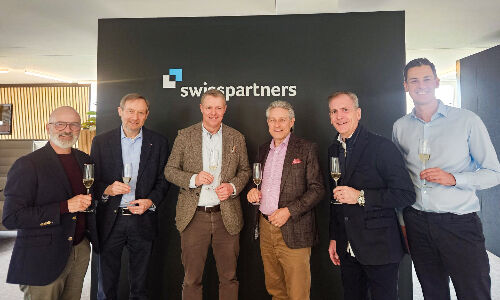 Von links: Christian Dietsche, Svend Ehlern, Urs Füllemann, Markus C. Streiff, Markus Wintsch, Lukas Rüttimann. (Bild: zVg)