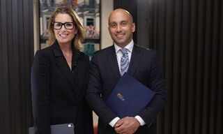Rocio Zapatero und Francesco Oliveti (Bilder: Ari Financial Group)