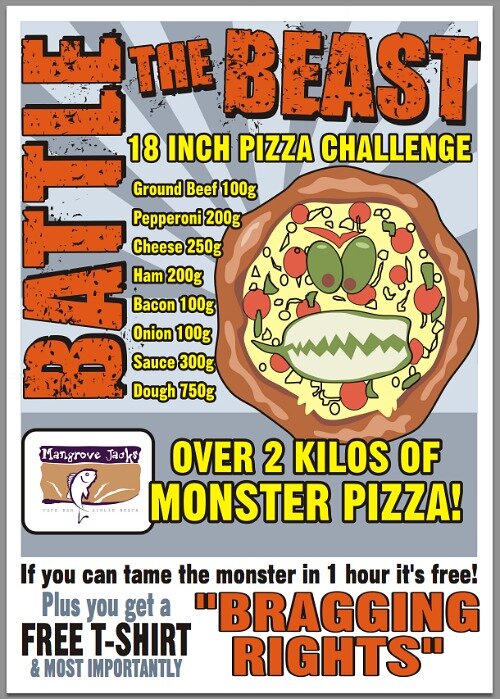 Monster Pizza 500