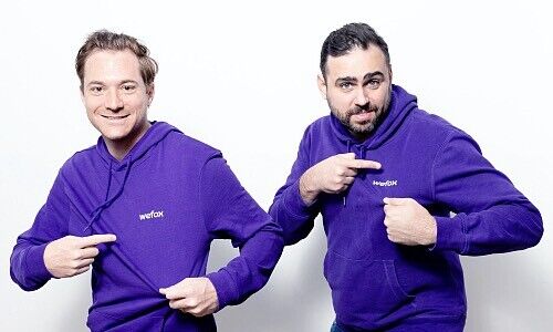 CFO Fabian Wesemann und CEO Julian Teicke, Wefox (von links)