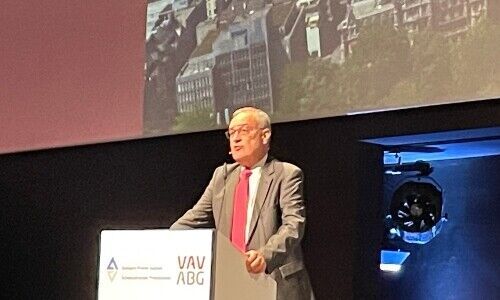 Bundesrat Guy Parmelin am Private Banking Day 2025 (Bild: finews.ch)