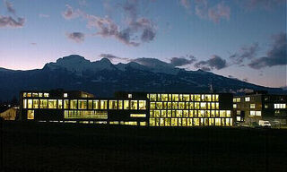 Servicezentrum der VP Bank in Triesen (Bild: VP Bank)