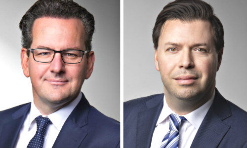 Michael Welti und Stellvertreter Christian Bauer