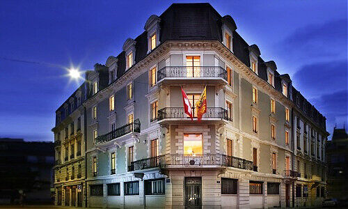 Hauptsitz der Schweizer Privatbank Bordier in Genf