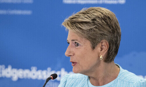Karin Keller-Sutter, Bundesrätin und Finanzministerin (Bild: Keystone)