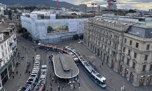 Der Paradeplatz, Sinnbild der Schweizer Bankenbranche. (Bild: finews.ch)