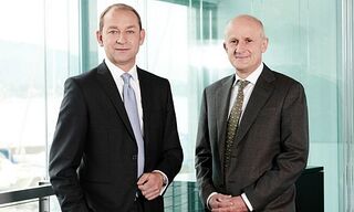 André Rüegg, CEO Bellevue Group, Thomas von Planta, Verwaltungsratspräsident