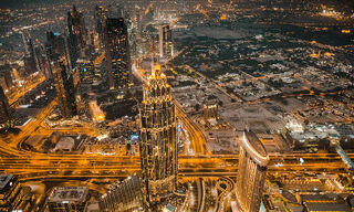 Dubai in der Nacht. (Bild: Pixabay)