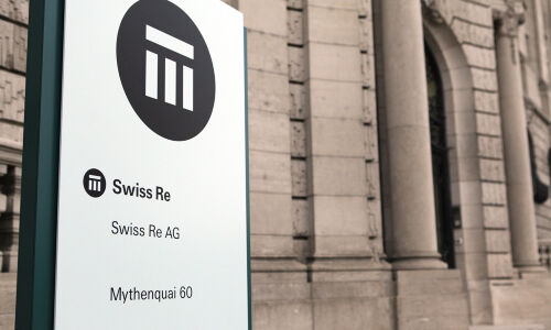 Der Swiss Re Hauptsitz am Zürcher Mythenquai. (Bild: zVg)
