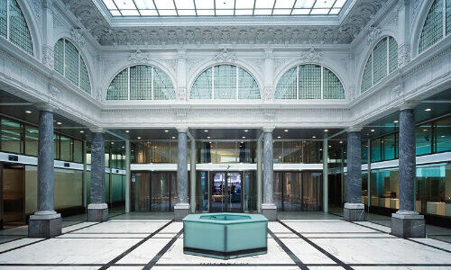 Credit Suisse, Lichthof in Zürich (Bild: CS)