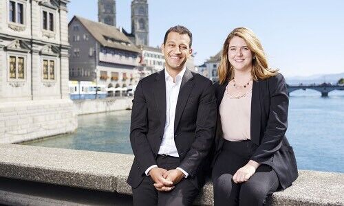 Hany Rashwan und Ophelia Snyder, 21.co (Bild: Keystone)