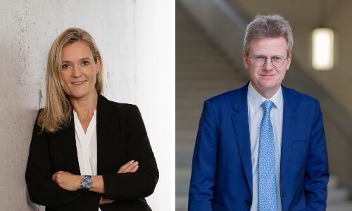 Sonja Stirnimann und Felix Uhlmann (Bilder: BKB)