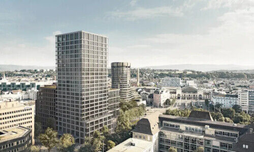 Baloise-Park in Basel, in Besitz des Baloise Swiss Property Fund (Bild: Baloise)