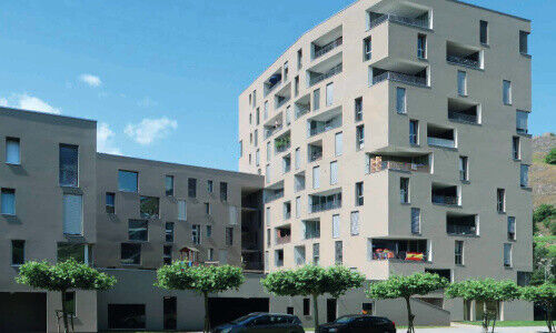 Eine Immobilie der 1291 Anlagestiftung in Sion (Bild: 1291 Anlagestiftung)