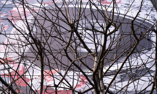 Street art sulla facciata della Credinvest a Lugano (Immagine: CI)