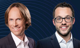 Daniel Blatter, Markus Abbassi (von links, Bild: Incore)