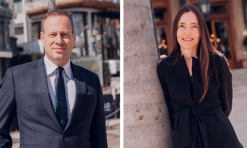 Frédéric Genta und Anne Torrel-Izrael (Bild: Azura)