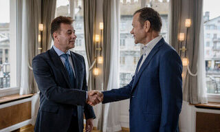 Miro Mitev, CEO von Smart Wealth, und Manuel Ebner, neuer Verwaltungsratspräsident (Bild: zvg)