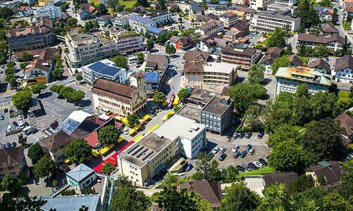 Vaduz, Sitz der Vontobel Liechenstein