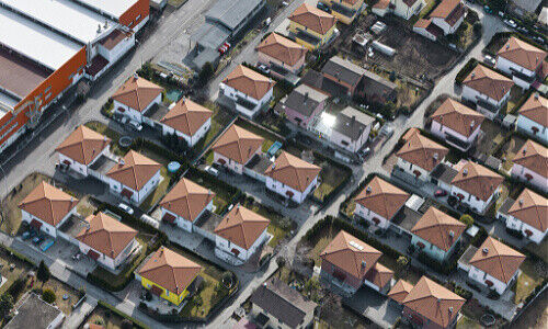 Case unifamiliari a Bellinzona (foto: Keystone)