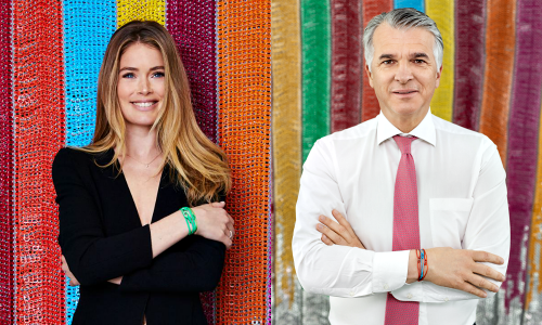 Doutzen Kroes und Sergio Ermotti