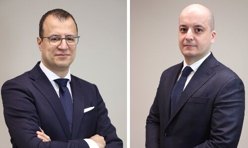 Die beiden Neuen: Philipp Schindler und Todor Zarkov (Bilder: CA Indosuez)